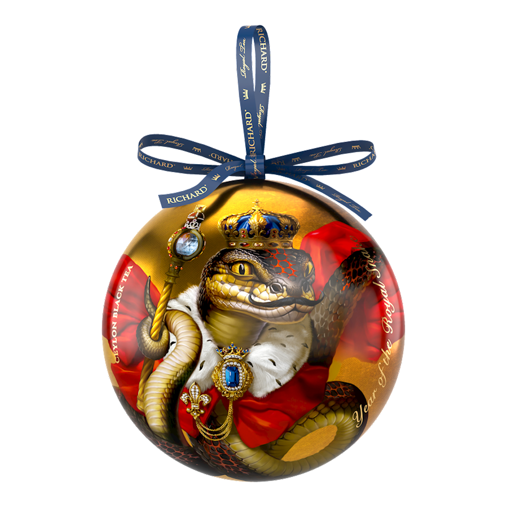 New Year Gift – Tea Black (Loose) Christmas Toy Snake – 0.71 oz (20 gr)